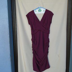 Burgundy Dress